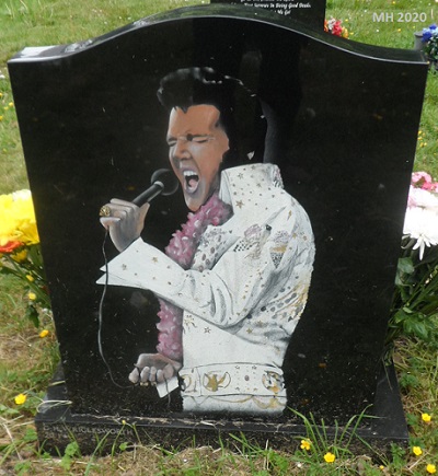 Elvis gravestone