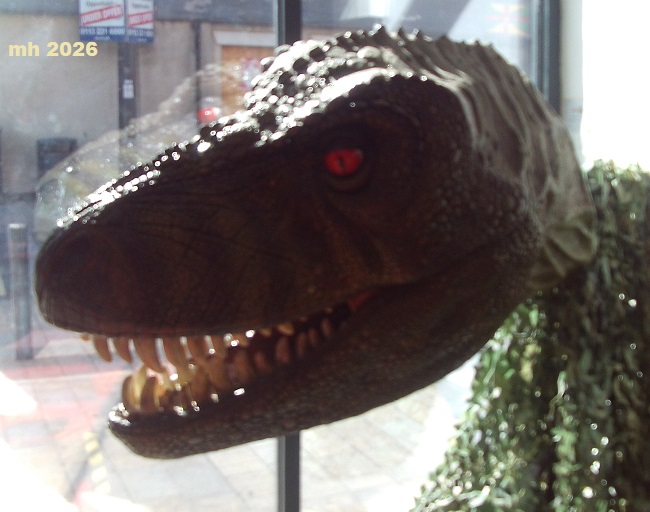 dinosaur at DinoStar
